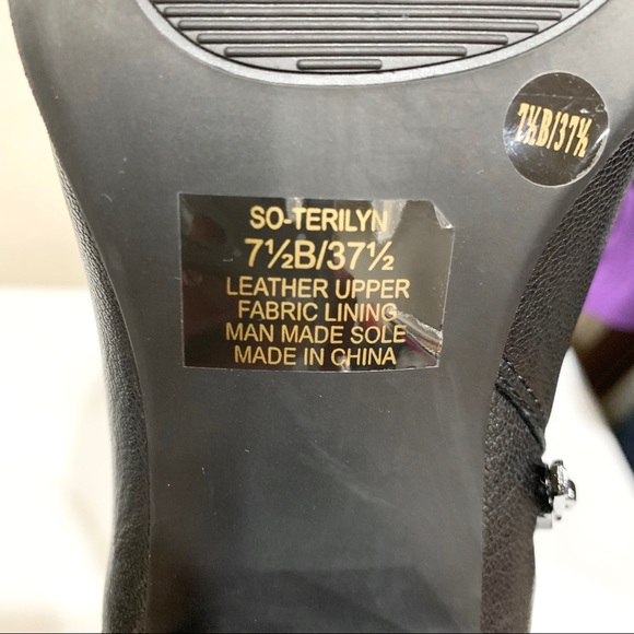 sole society high shaft leather boots